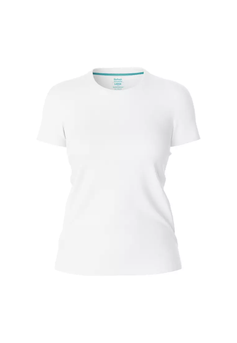 Buy Biofresh Biofresh Ladies' Antimicrobial Cotton Premium Slim Fit  Roundneck Shirt 1 Piece ULSR0401 2024 Online