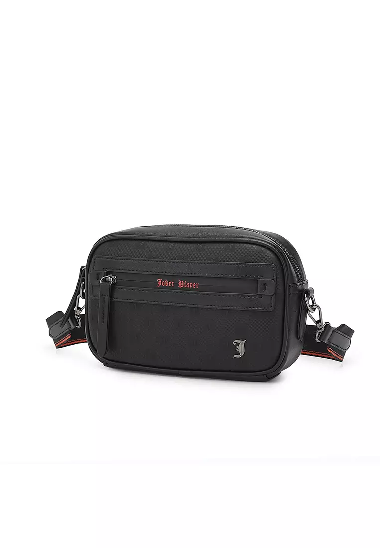 Men's Sling Bag / Crossbody Bag (斜孭袋) - 黑色