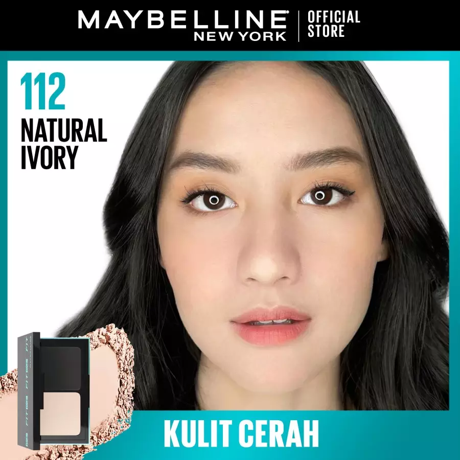 Maybelline Fit Me Matte and Poreless 24HR Oil Control Powder Foundation - 112