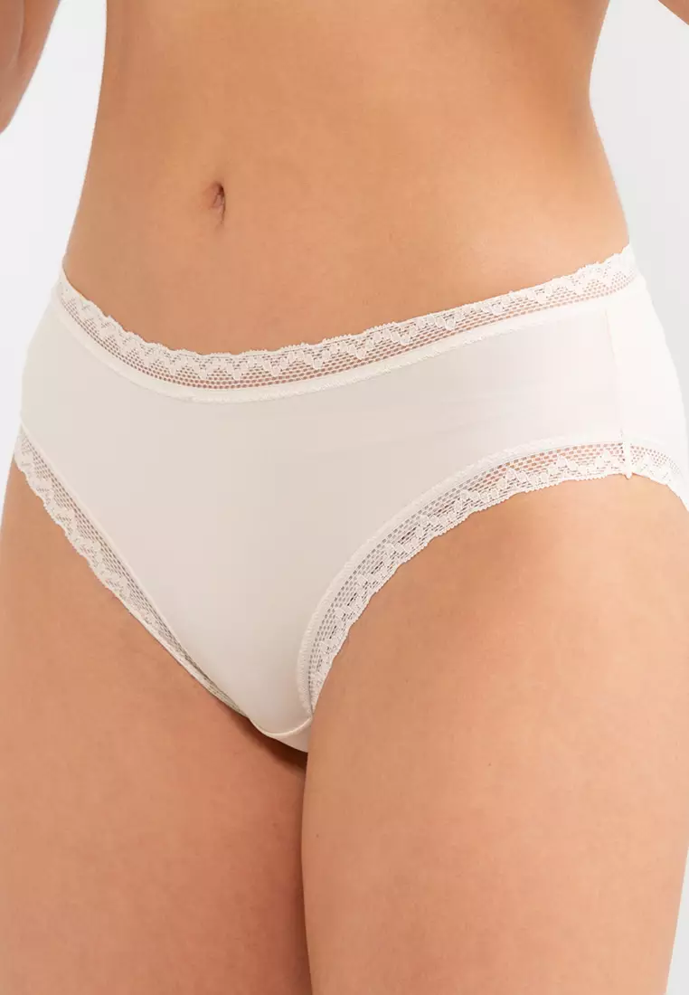 Buy Penti White Lace Slip Panties in White 2024 Online
