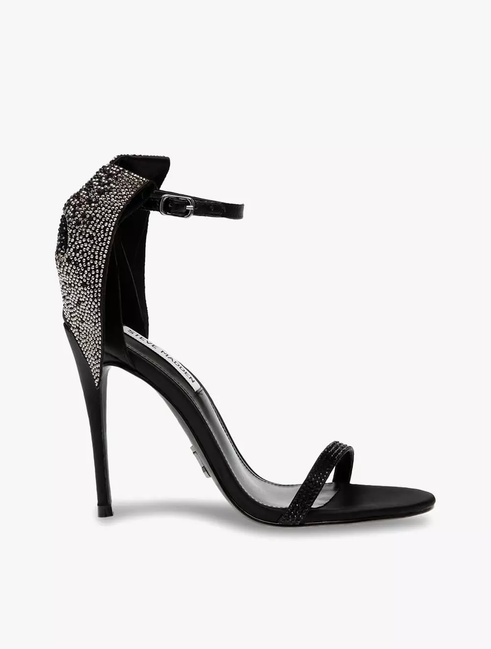 Jual Steve Madden Steve Madden BELLAROSA Women's Heels- Black Satin ...