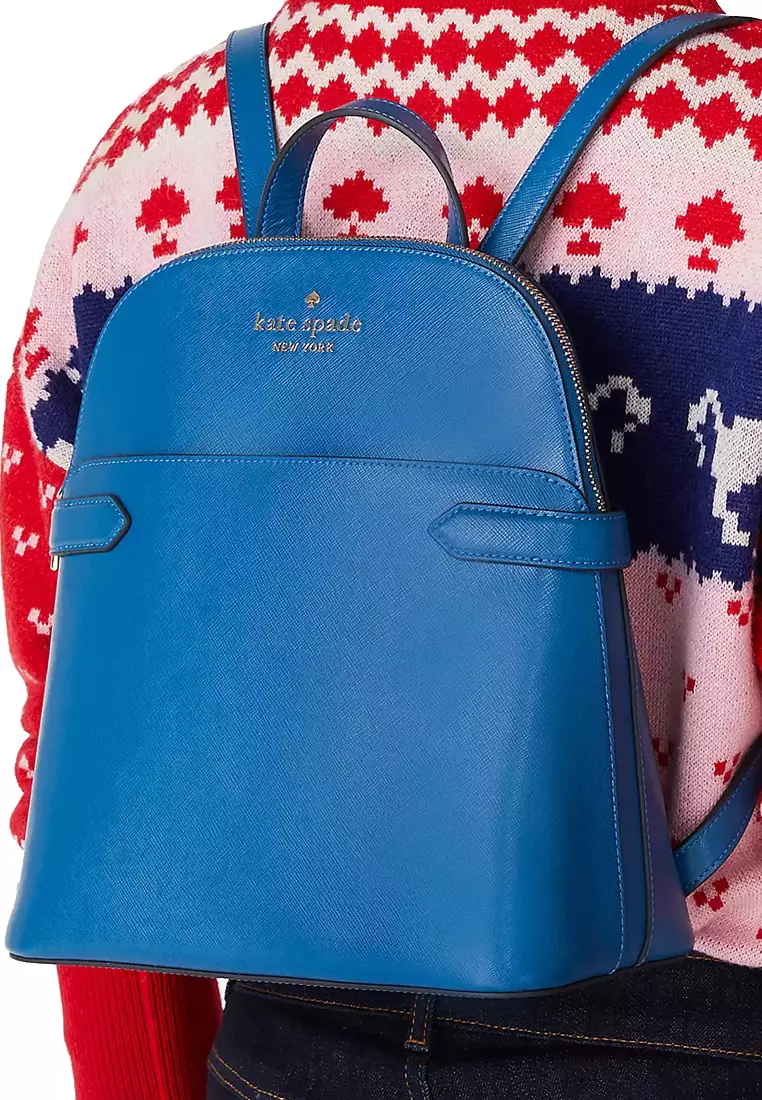 Staci Dome Backpack Bag in Sapphire Ice k7340