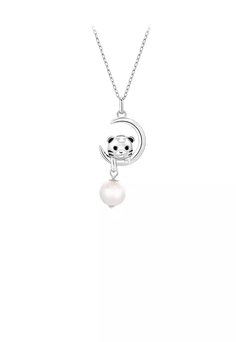 White tiger shop necklace