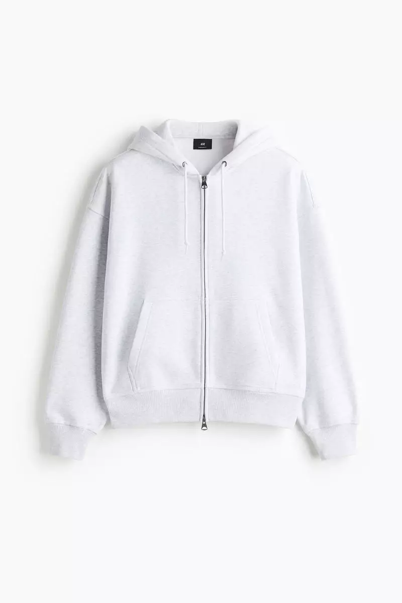 Oversized Fit Zip-through hoodie