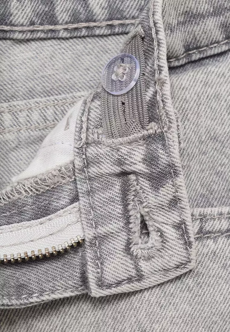 Jeans Culotte Mid-Waist Comfort