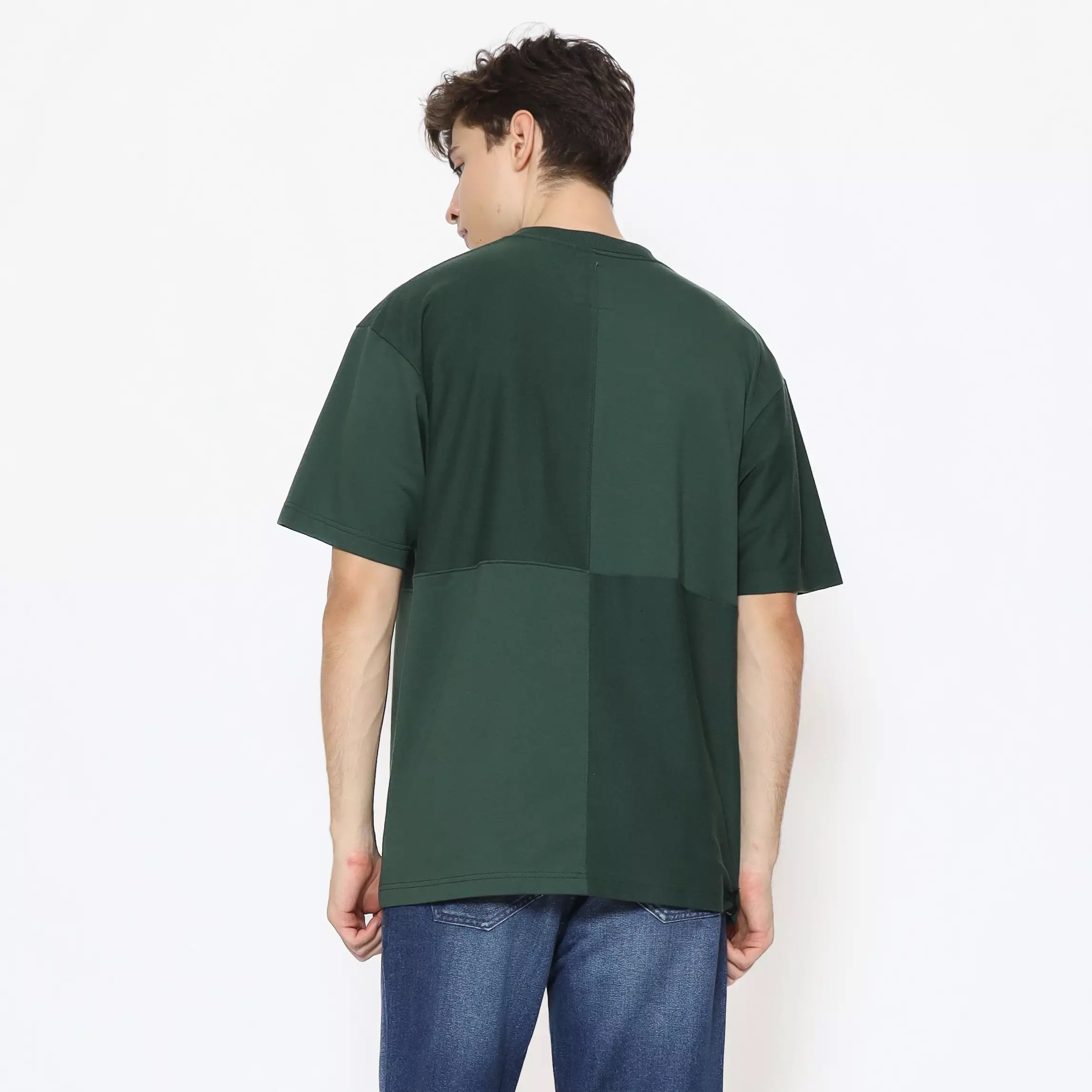 Spyderbilt Kaos lengan pendek Pria Migos Oversize Men Tee Planet Surf