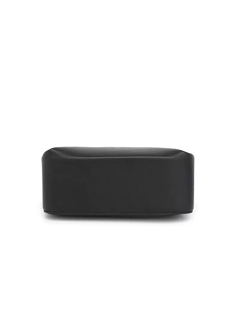 Women's Top Handle Bag / Sling Bag / Crossbody Bag - Black