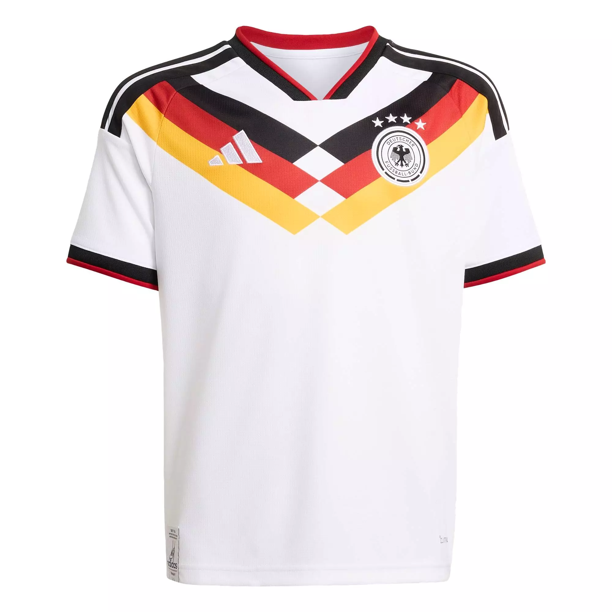 Football Germany 26 Home Kids Jersey Unisex White JZ4560
