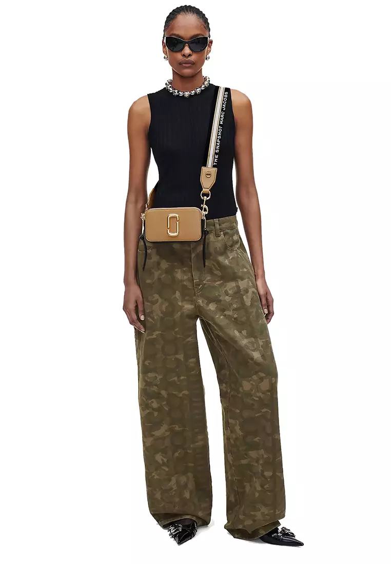 MARC JACOBS Snapshot Small Camera Bag Camel Multi 2S3HCR500H03