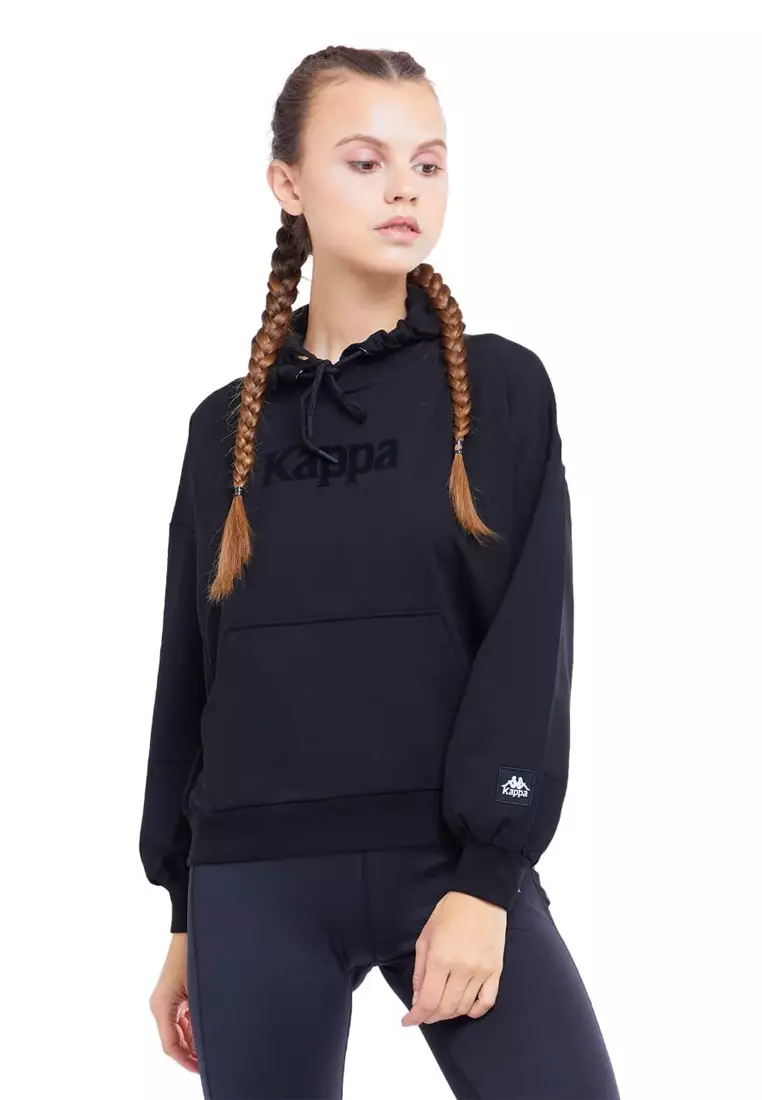 Kappa cropped sales hoodie