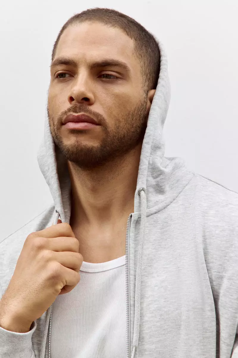 Loose Fit Zip-through hoodie