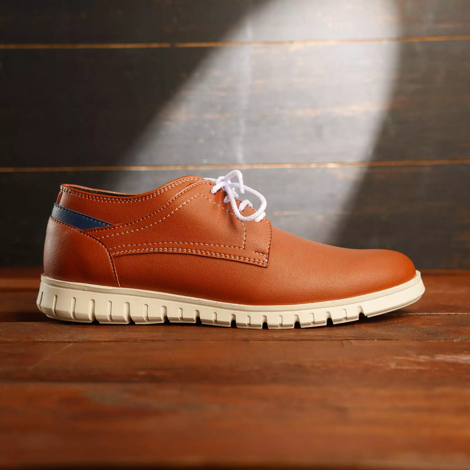 PAULMAY - Sepatu Sneakers Pria Modena 45 - Tan