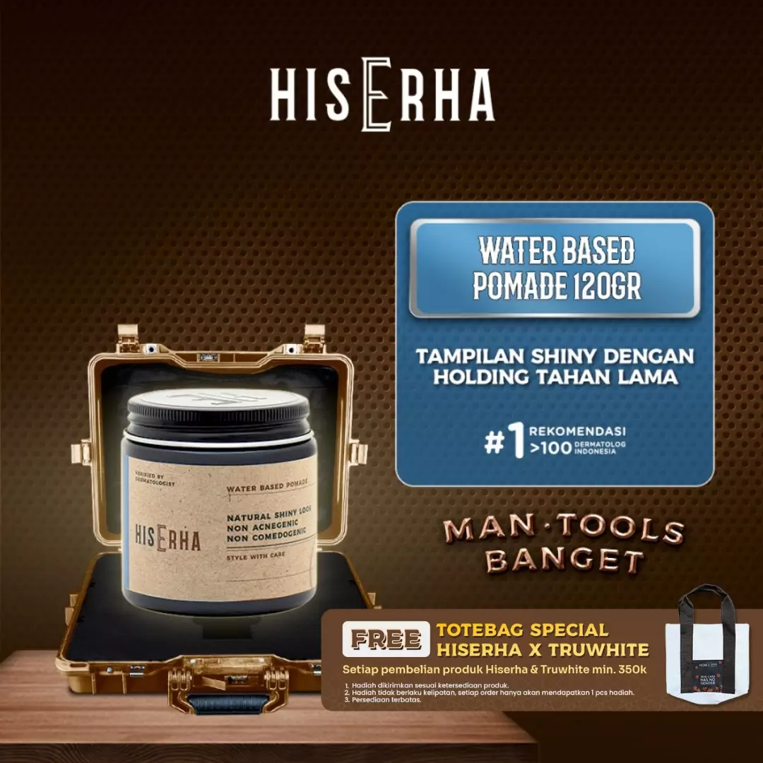 His Erha Waterbased Pomade 120G