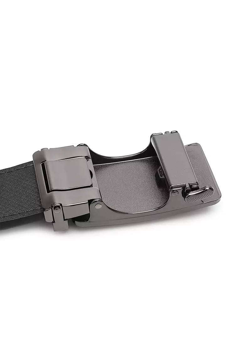 Gift Set - Genuine Leather RFID Wallet + 40mm Automatic Belt (禮盒 - 皮具錢包 + 腰帶) - 黑色 / 棕色