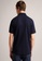 TED BAKER navy Ted Baker SS Textured Zip Polo 706F3AA48604FAGS_5