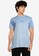 Hollister blue Blocking Crew Neck T-Shirt 63A5DAAD86F08AGS_1