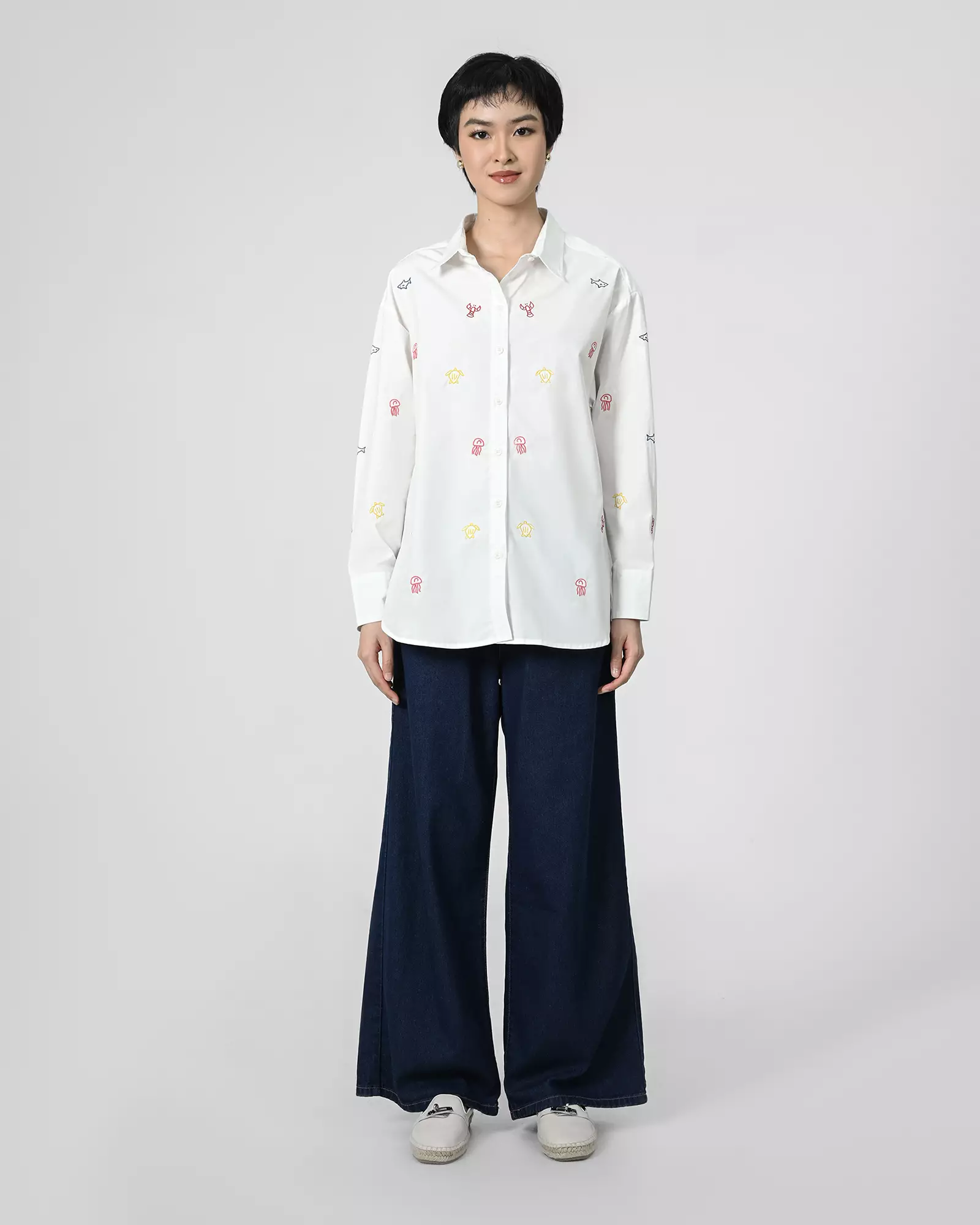 Geulis.id COVE SHIRT - BROKENWHITE