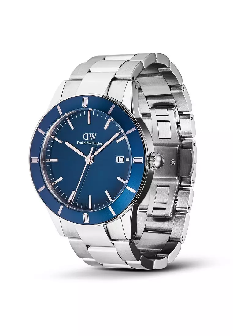 Iconic Paradigma Link Blue Enamel - Men Watch stainless steel watch DW Official Authentic Original