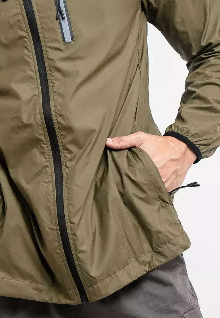 Forest Windbreaker Water Repellent Jacket - 30361-45Dk Olive