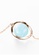 Majade Jewelry blue and gold Aquamarine Saturn Necklace In 14k Yellow Gold 48C24AC0130647GS_3