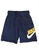 Nike blue Sportswear Club Fleece Big Kids' Shorts 7F5C0KAD879C8CGS_1