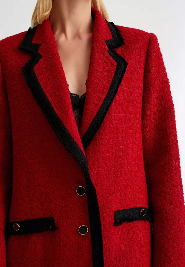 Tweed Blazer Jacket