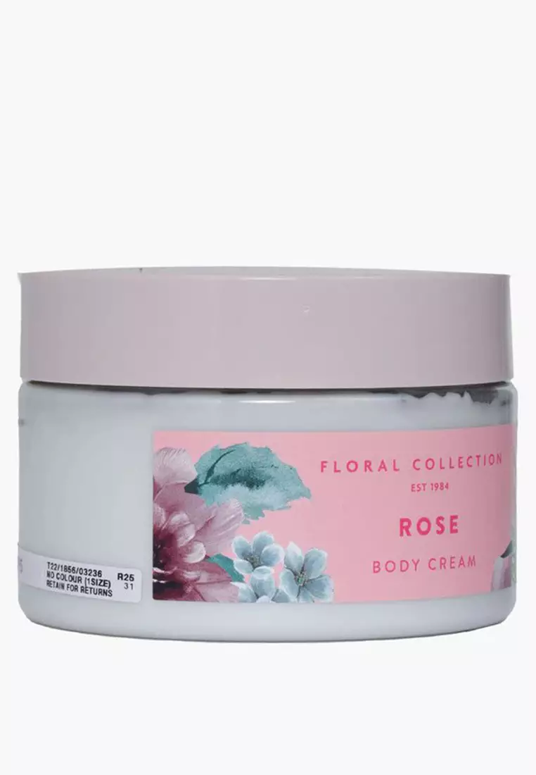 Floral Collection  Rose Body Cream 250ml