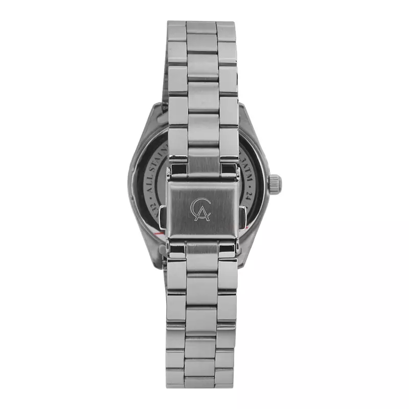 Jam Tangan Wanita Alexandre Christie Passion AC 2B54 LD BSSRE Ladies Red Dial Stainless Steel Strap