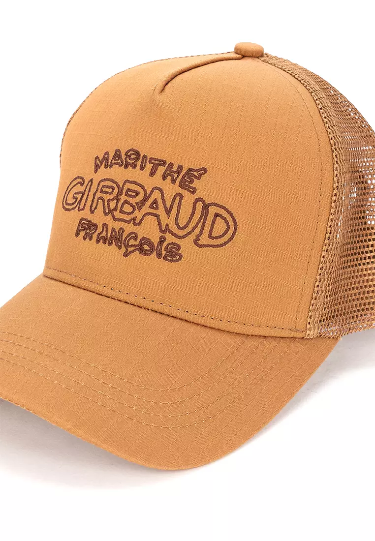 Men's Signature Trucker Cap Mocha Mousse