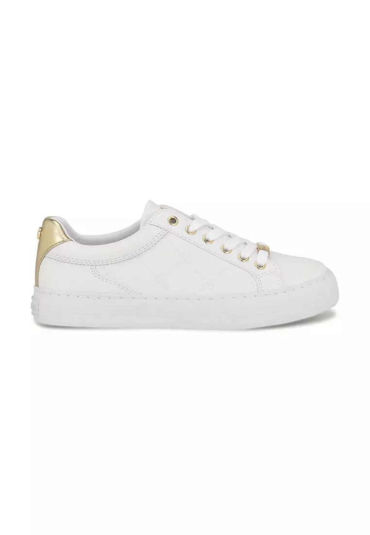 Buy Nine West Givens Laceup Sneakers White 2024 Online | ZALORA Philippines