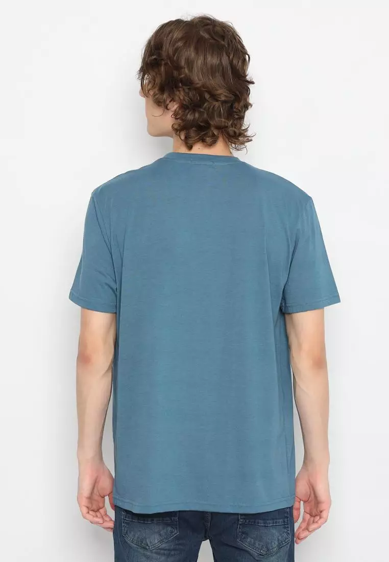 MATSUDA Kaos Polos Pocket T Shirt Cotton Chuo