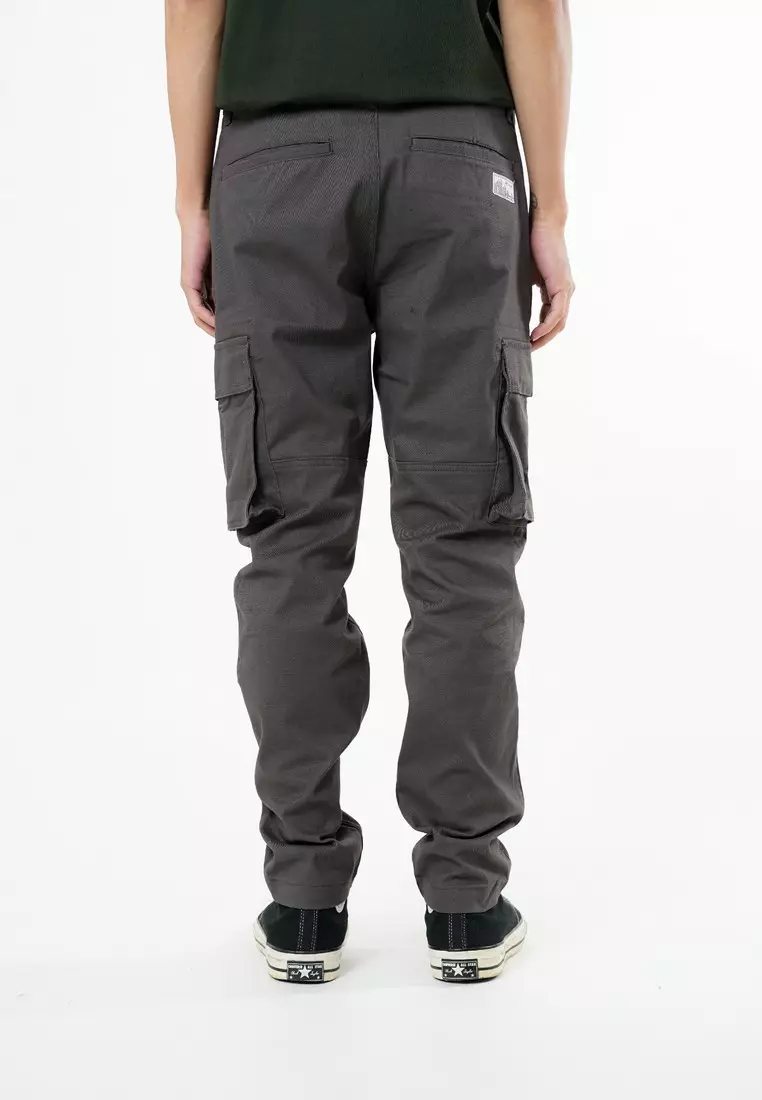 Greenlight Men's Long Cargo Pants Slim Fit Twill Granger HP-C010625