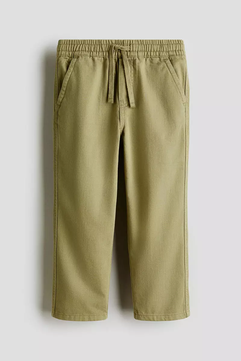 Cotton twill trousers