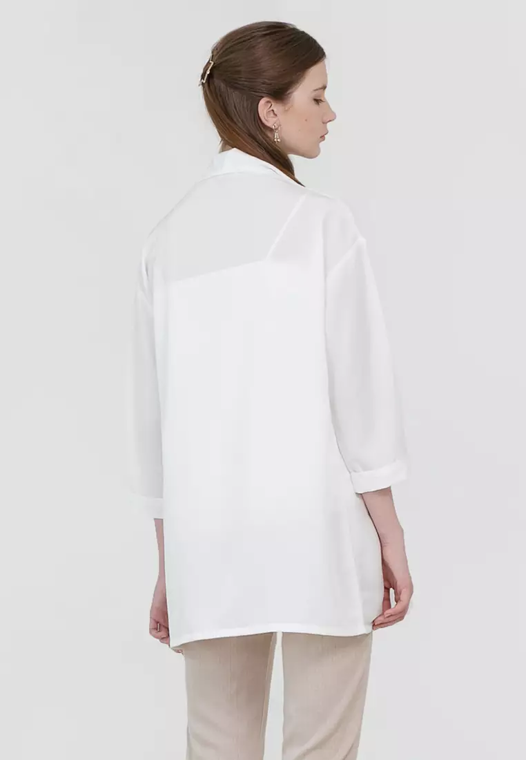 Blake Loose Outer in White