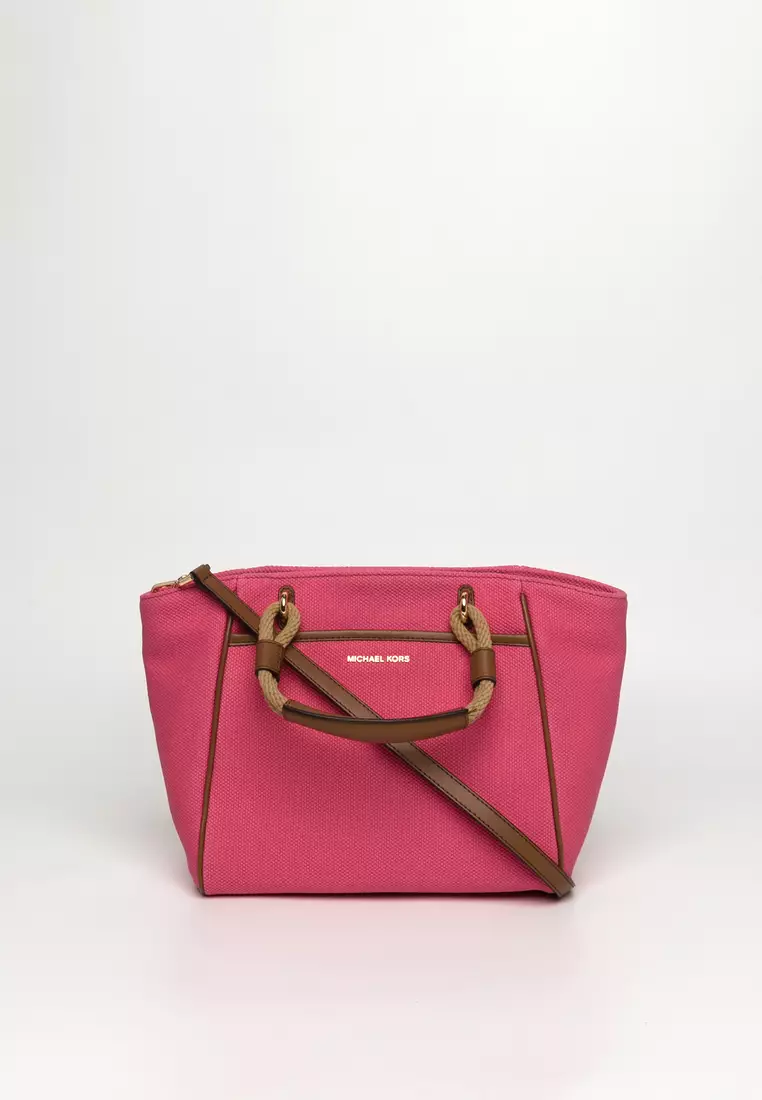Buy MICHAEL KORS Canvas Crossbody Bag top Handle 2024 Online