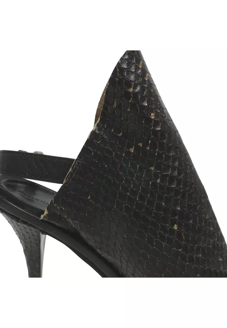 二手 Balenciaga 女士棕色高跟鞋 - O1-292935-WAN21-5162-35.5