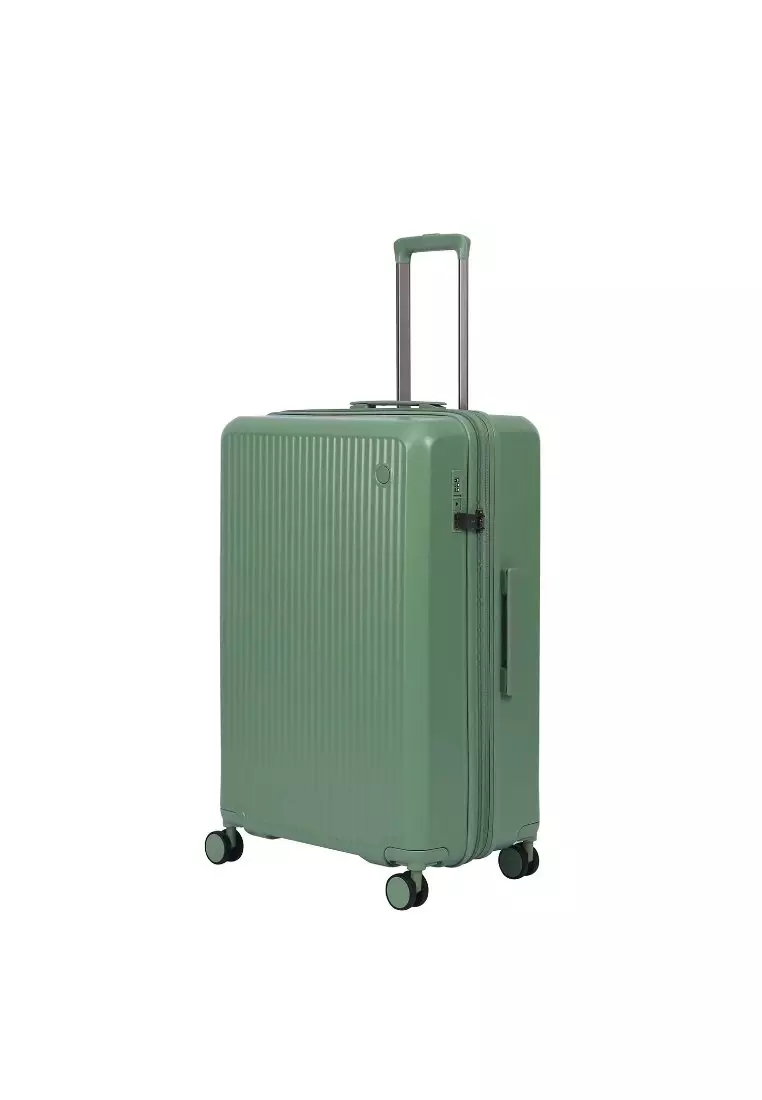 Crossing VIVE Polycarbonate Expandable Large Luggage V2 - Sage Green