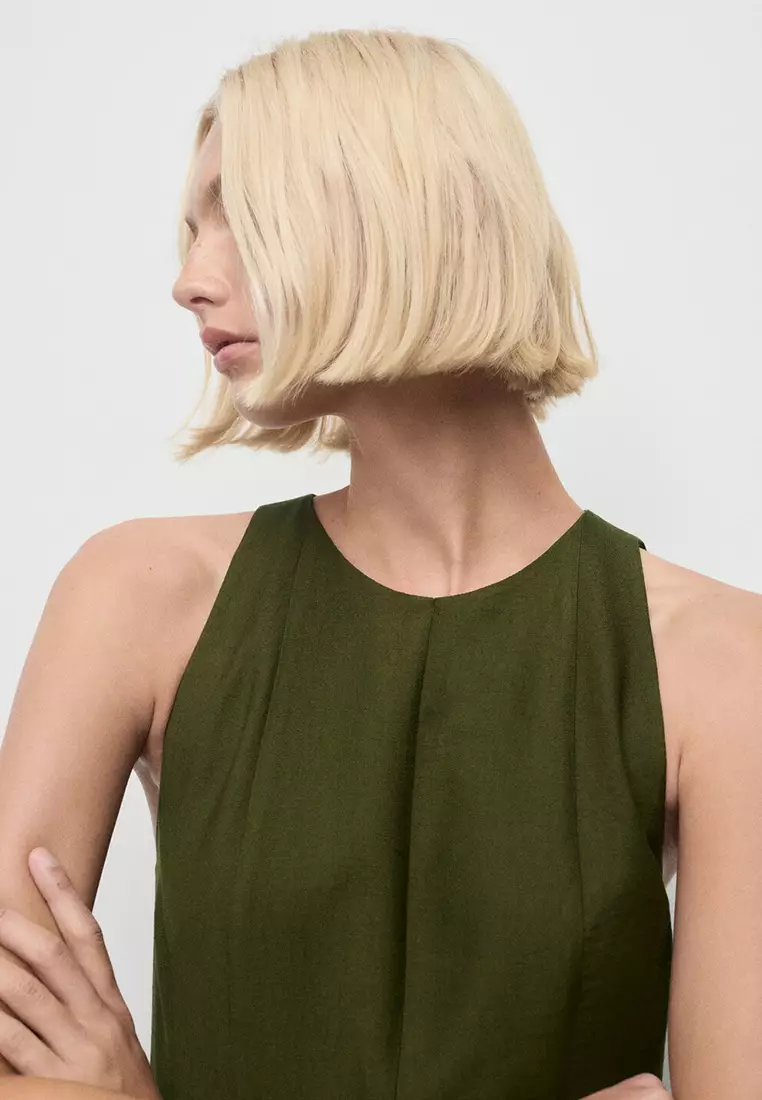 A-Line Dress With Godets