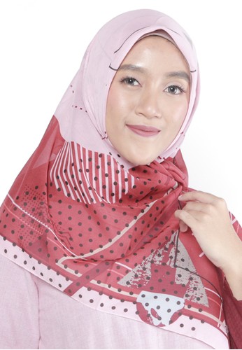 Jual Zoya Zoya Scarf Kerudung Shanne Red Original Zalora Indonesia
