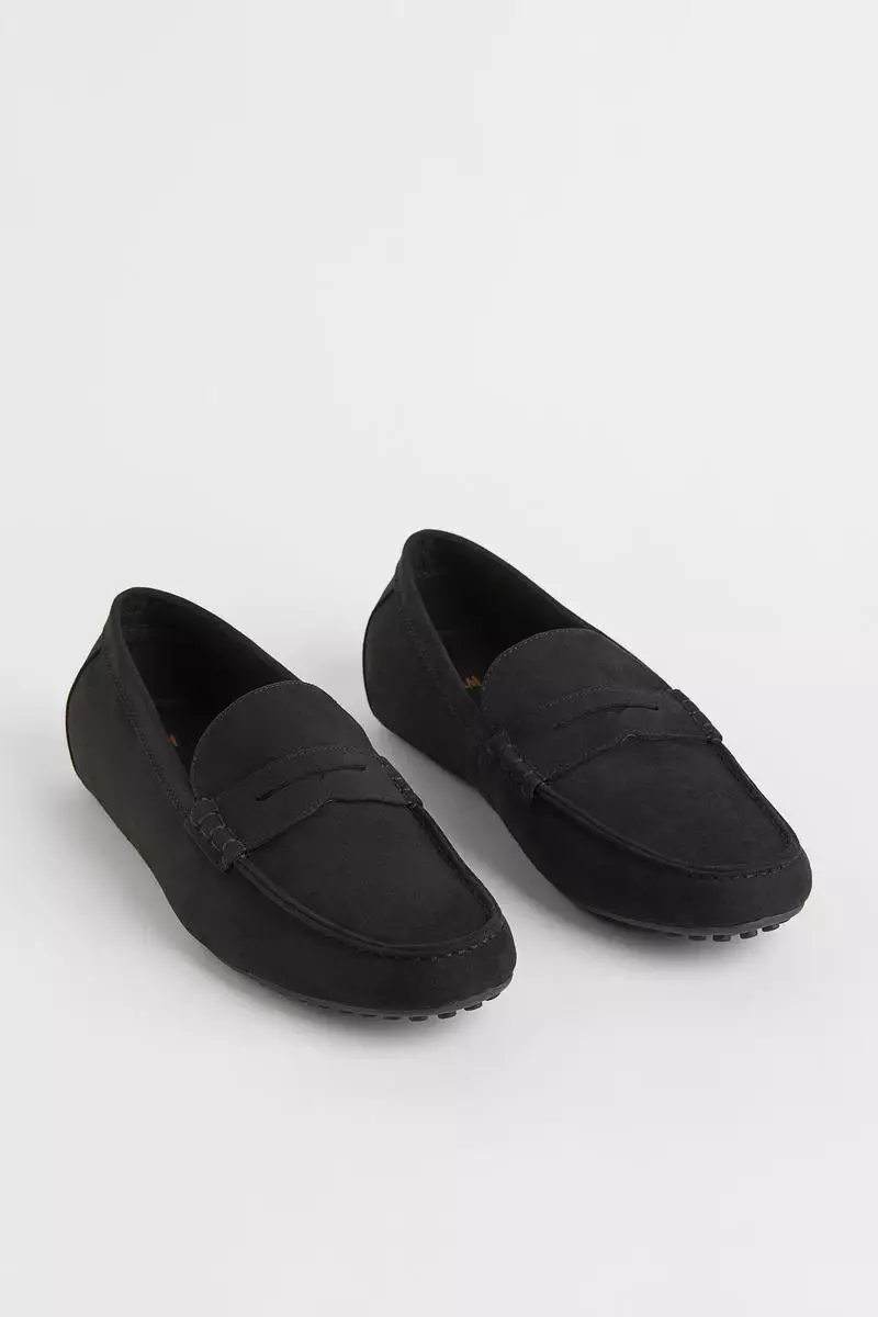 Velour loafers h&m best sale