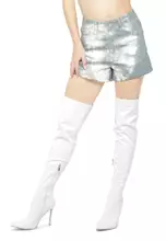 Buy London Rag Green Tie Dye Raw Hem Denim Shorts Online | ZALORA Malaysia