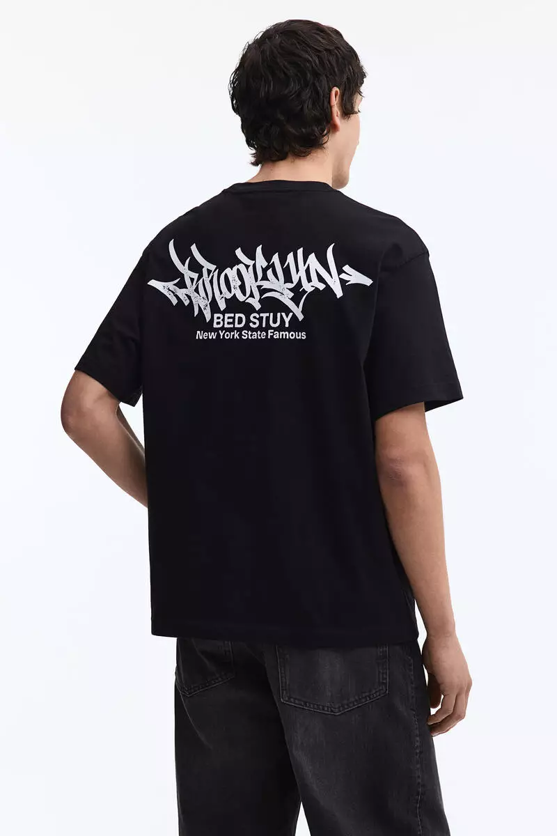 Loose Fit Printed T-shirt