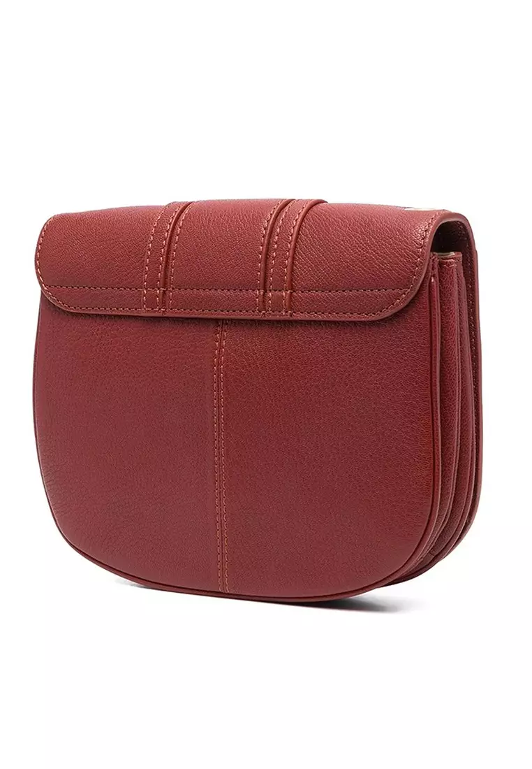 Hana Crossbody Bag in Reddish Brown