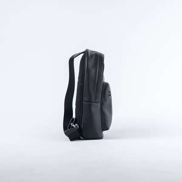 Tas COACH WEST PACK C INITIAL WHITE BLACK LEATHER CROSS BODY BAG 100%  ORIGINAL