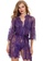 LYCKA LDB4050a-女士睡袍與內衣套裝 (紫色) 6C0C5AA7A6C197GS_4