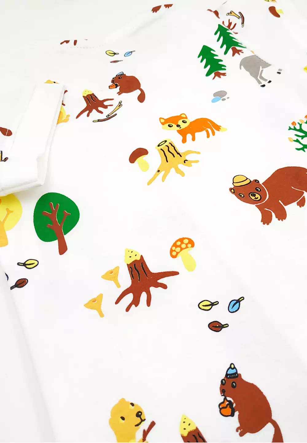 Wakakids Jumpsuit Bayi Anak Laki Laki Usia 1 Tahun Hingga 2 Tahun Jumper Baby Romper Motif Forest Bear 3817