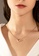 CELOVIS gold CELOVIS - Victoria V-Shape Classic Necklace in Rose Gold 06057AC72FB127GS_2