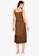 R.A.F. by Plains & Prints brown RAF Cable Sleeveless Dress FD3A5AA98A03F1GS_2
