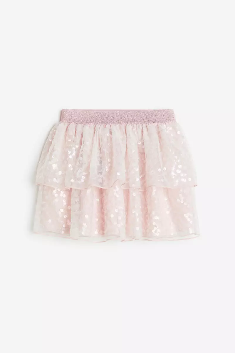 Buy H M Sequined tulle skirt 2024 Online ZALORA Singapore