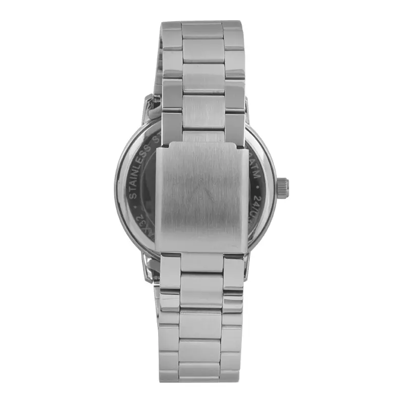 Jam Tangan Pria Christophe Arden CA 2004 MD BSSLG Men Smoke Grey Dial Steel Strap